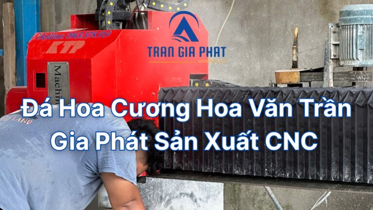 Đá Hoa Cương Hoa Văn Trần Gia Phát Sản Xuất CNC Theo Yêu Cầu