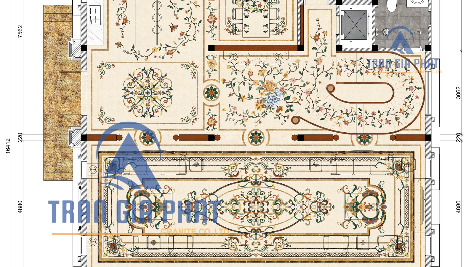 Cách chọn đá lát nền phù hợp