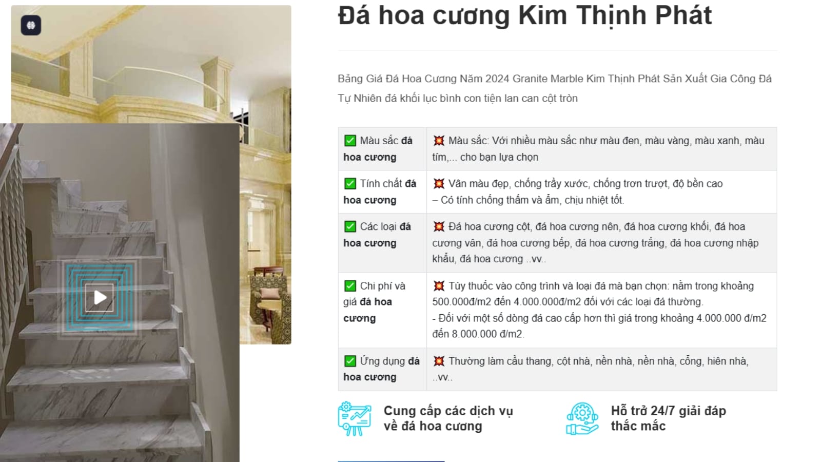 Kho đá Kim Thịnh Phát
